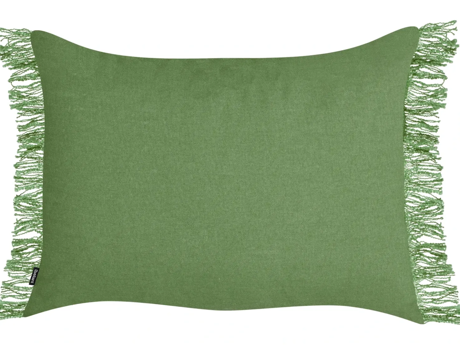 Set di 2 cuscini MABA Cotone 50 x 35 cm Verde Tinta unita