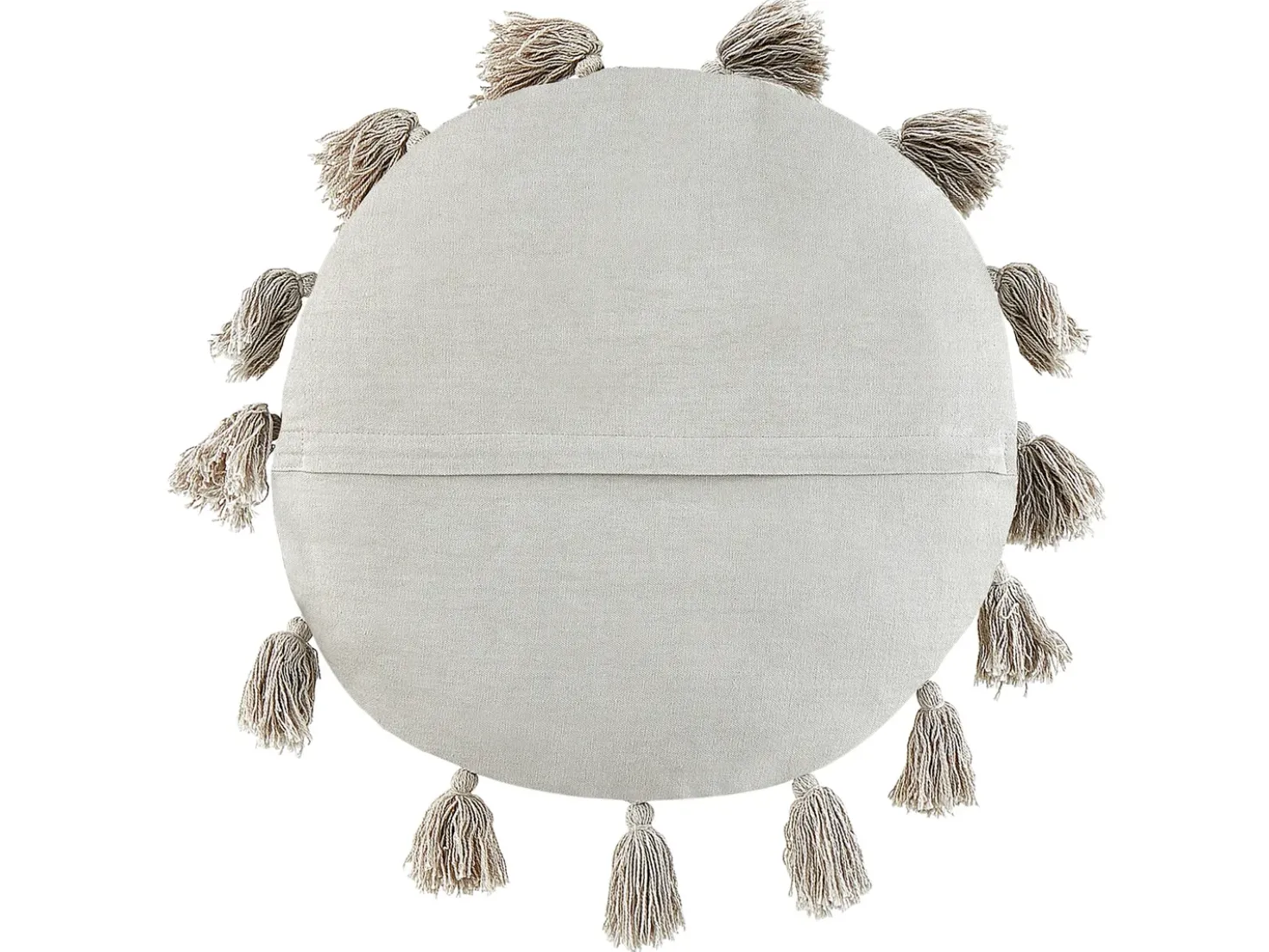 Set di 2 cuscini MADIA Cotone 45 x 45 cm Grigio Tinta unita
