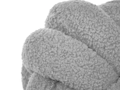 Set di 2 cuscini MALNI Bouclé 19 x 19 cm Grigio Tinta unita