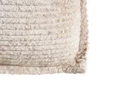 Set di 2 cuscini MARANTA Velluto a coste 30 x 30 cm 45 x 45 cm Beige chiaro Tinta unita