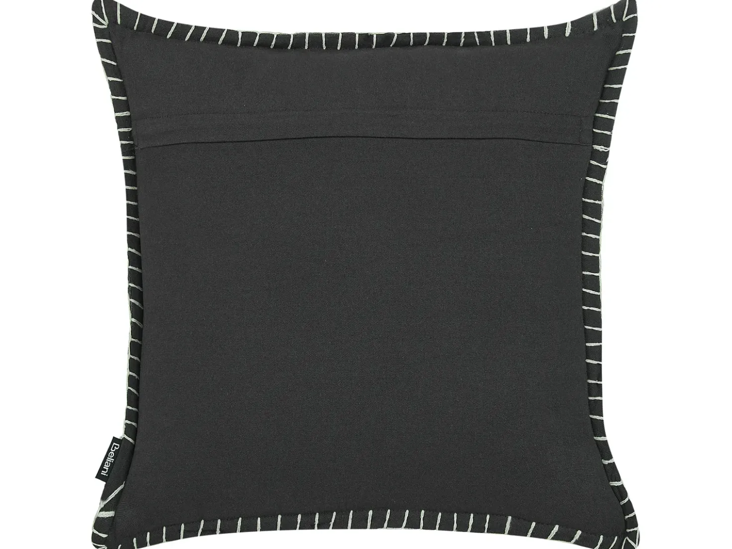 Set di 2 cuscini MELUR 45 x 45 cm Grigio Tinta unita