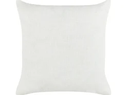 Set di 2 cuscini MILAS Lino 50 x 50 cm Nero/Bianco A strisce