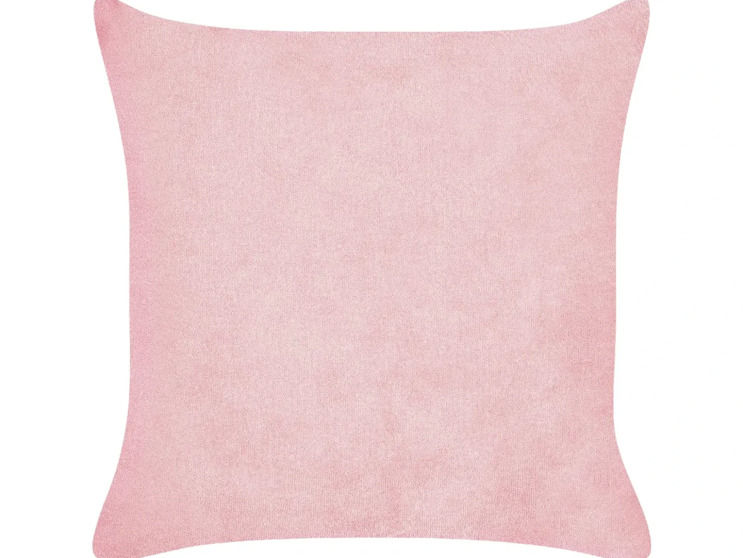 Set di 2 cuscini MILLET Velluto a coste 43 x 43 cm Rosa Trama geometrica