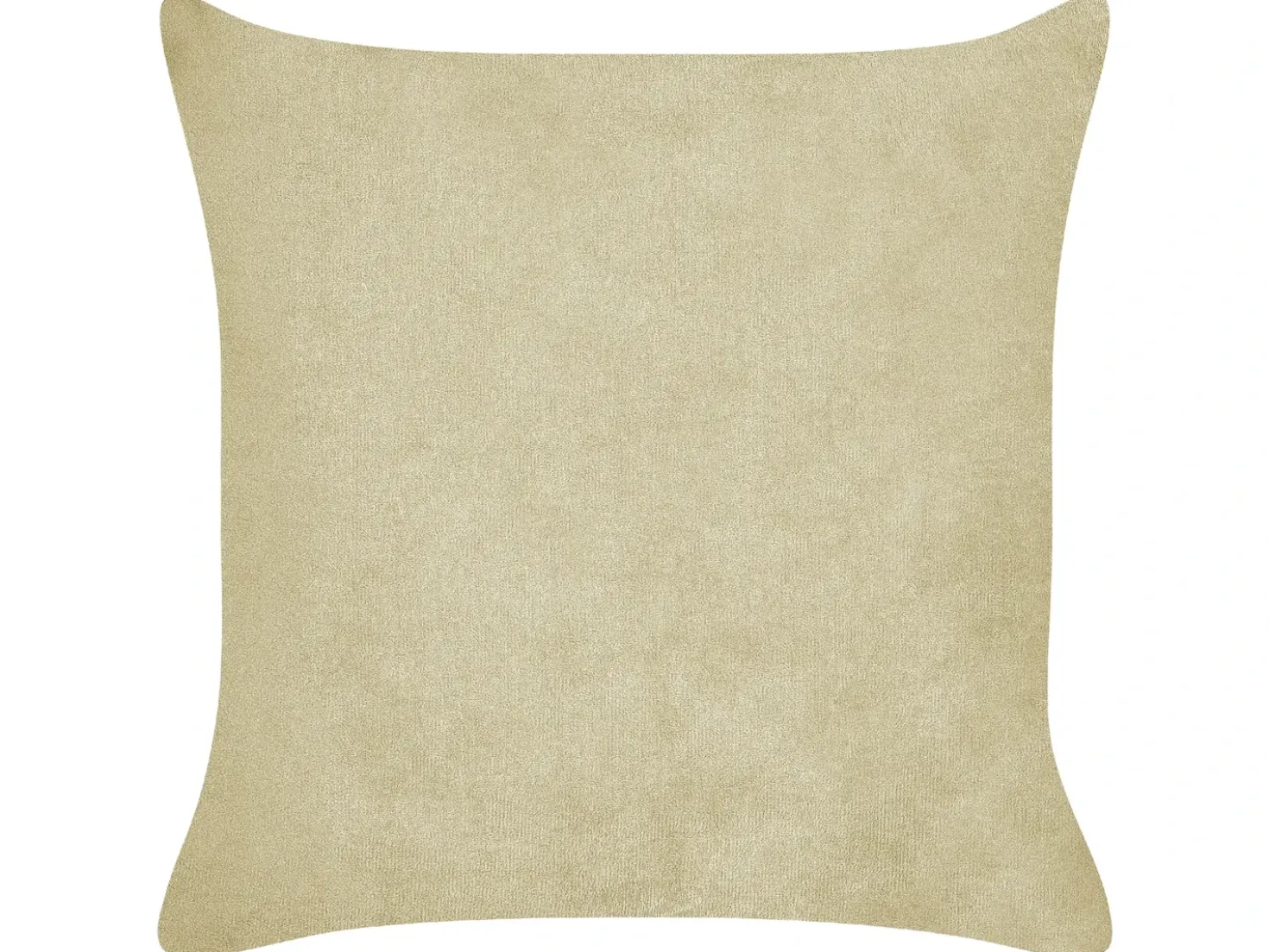 Set di 2 cuscini MILLET Velluto a coste 43 x 43 cm Verde oliva Trama geometrica