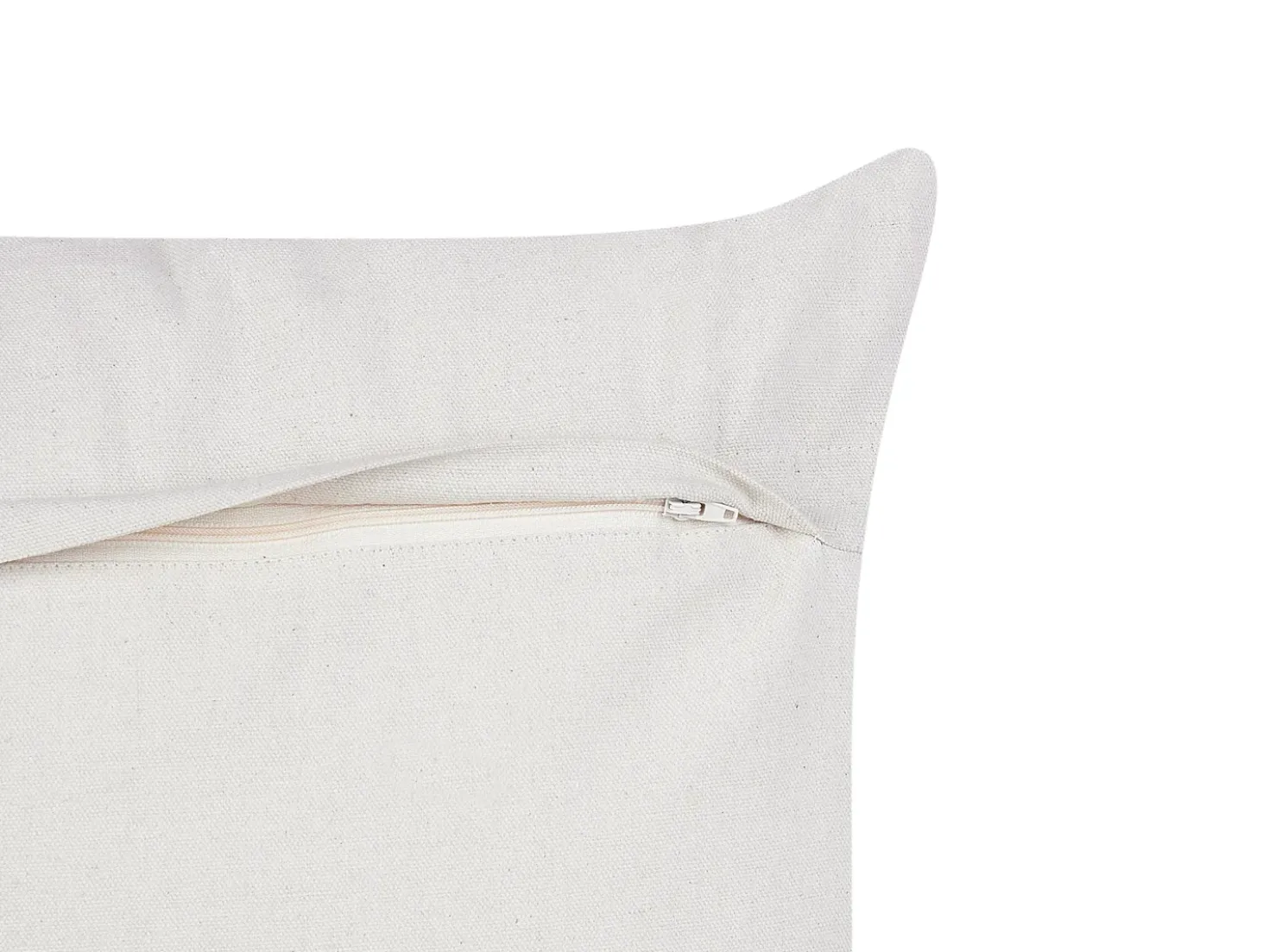 Set di 2 cuscini MIMISAL Cotone 45 x 45 cm Marrone Trama orientale