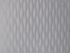 Set di 2 cuscini MOTARI Velluto 45 x 45 cm Grigio Trama geometrica
