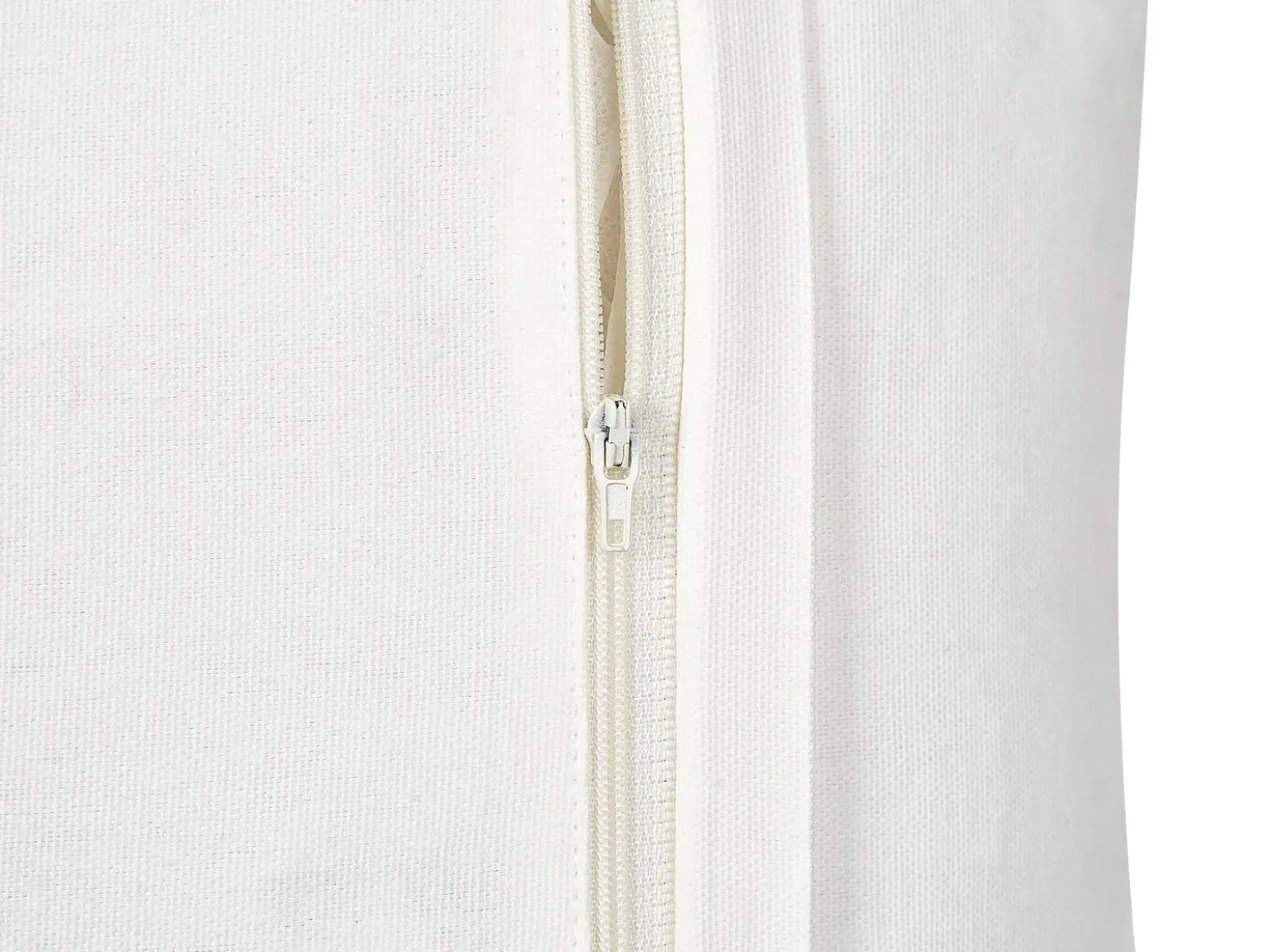Set di 2 cuscini NOTELEA Cotone 45 x 45 cm Beige Trama floreale