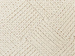 Set di 2 cuscini OBERONIA Cotone 45 x 45 cm Beige Tinta unita