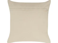 Set di 2 cuscini OUJDA Cotone 50 x 50 cm Argento Trama geometrica