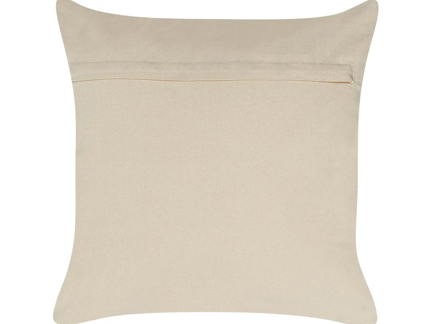 Set di 2 cuscini OUJDA Cotone 50 x 50 cm Argento Trama geometrica