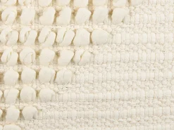Set di 2 cuscini PELLAEA Cotone 45 x 45 cm Beige chiaro Trama geometrica