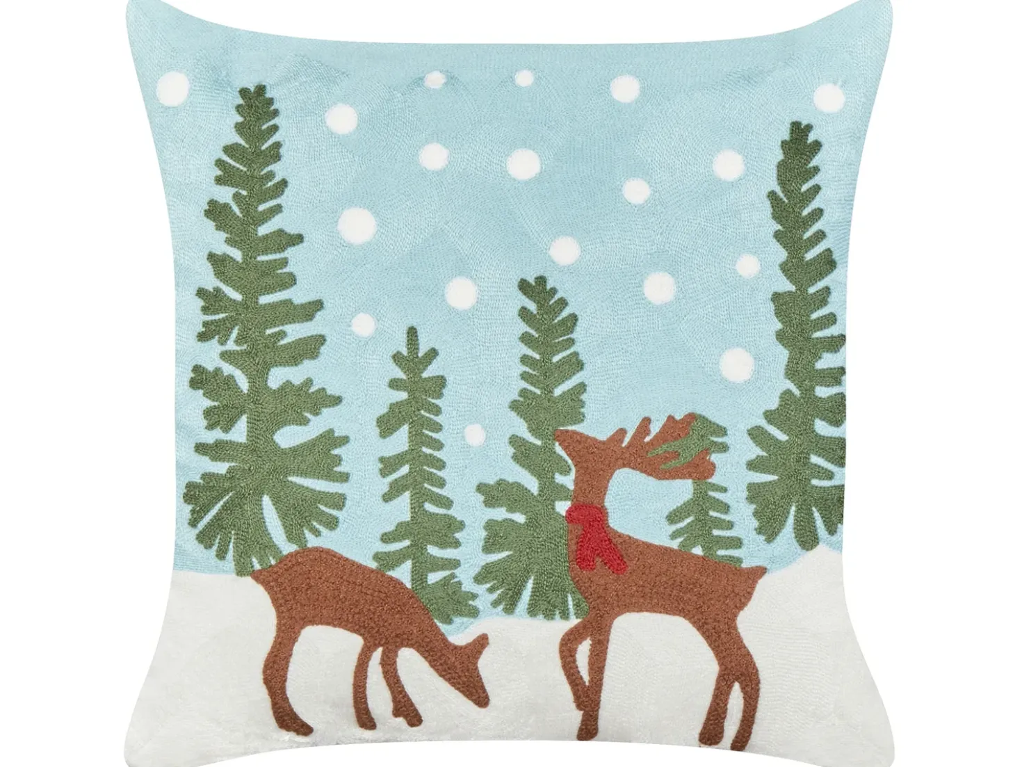 Set di 2 cuscini PEPPERMINT Cotone 45 x 45 cm Azzurro