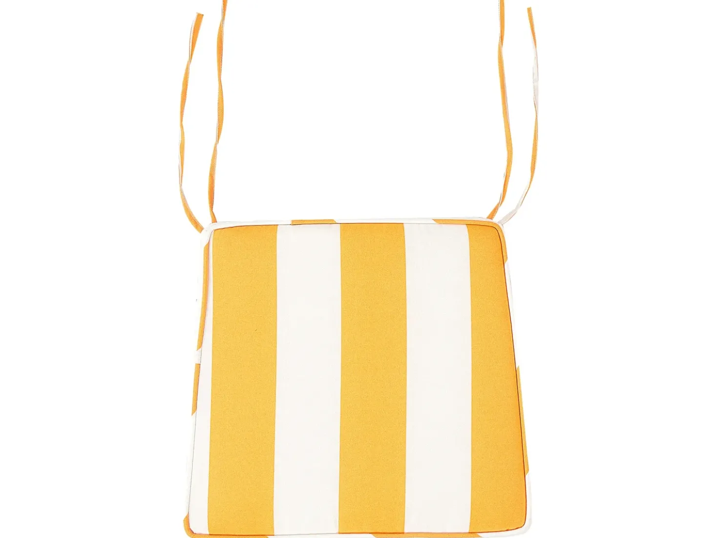 Set di 2 cuscini per sedie TERNI 37 x 34 cm Giallo