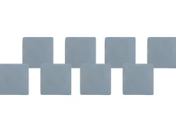 Set di 8 cuscini per sedie SASSARI 46 x 46 cm Blu