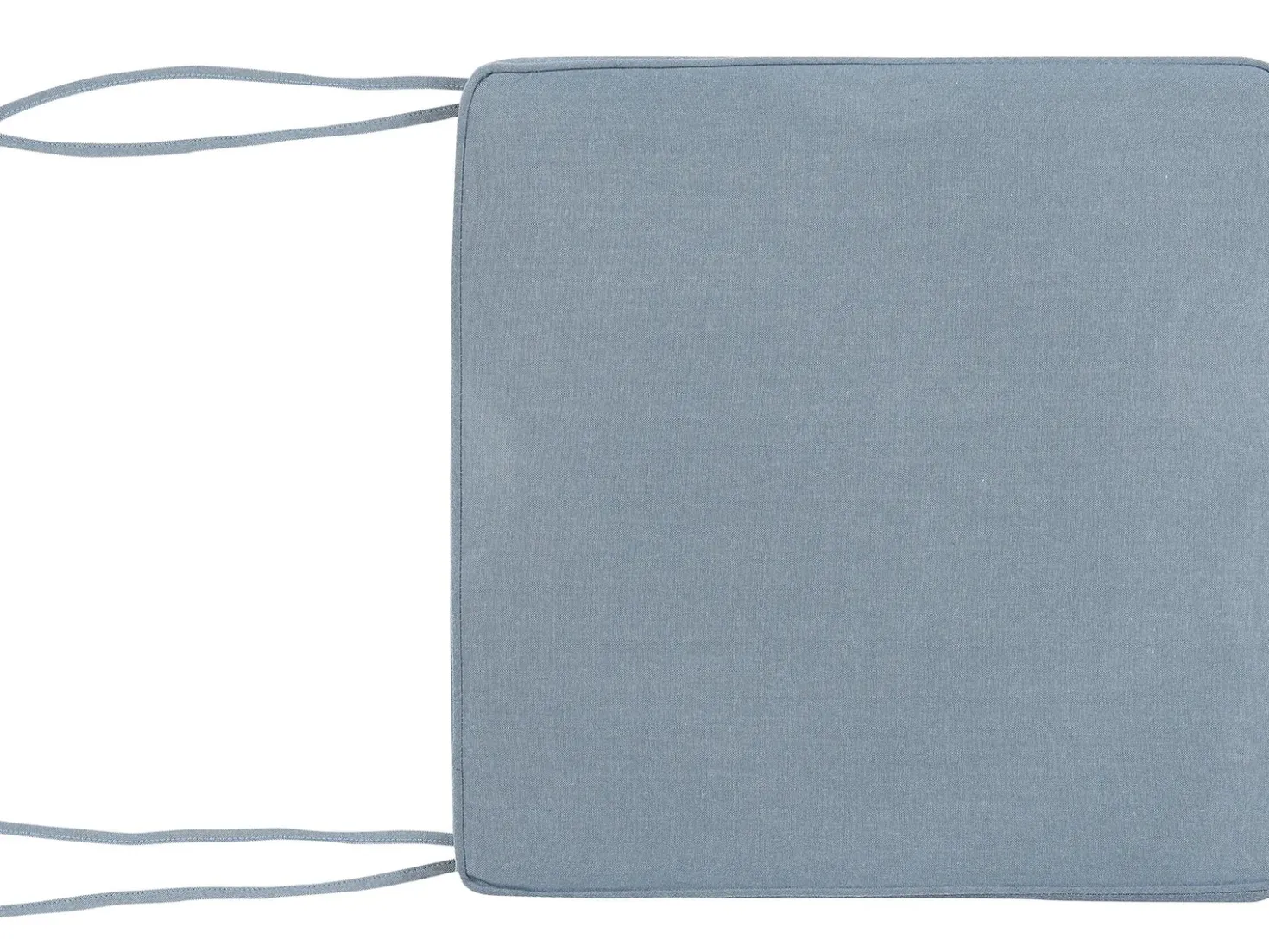 Set di 8 cuscini per sedie SASSARI 46 x 46 cm Blu