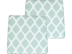 Set di 2 cuscini per sedie TERNI 37 x 34 cm Verde menta