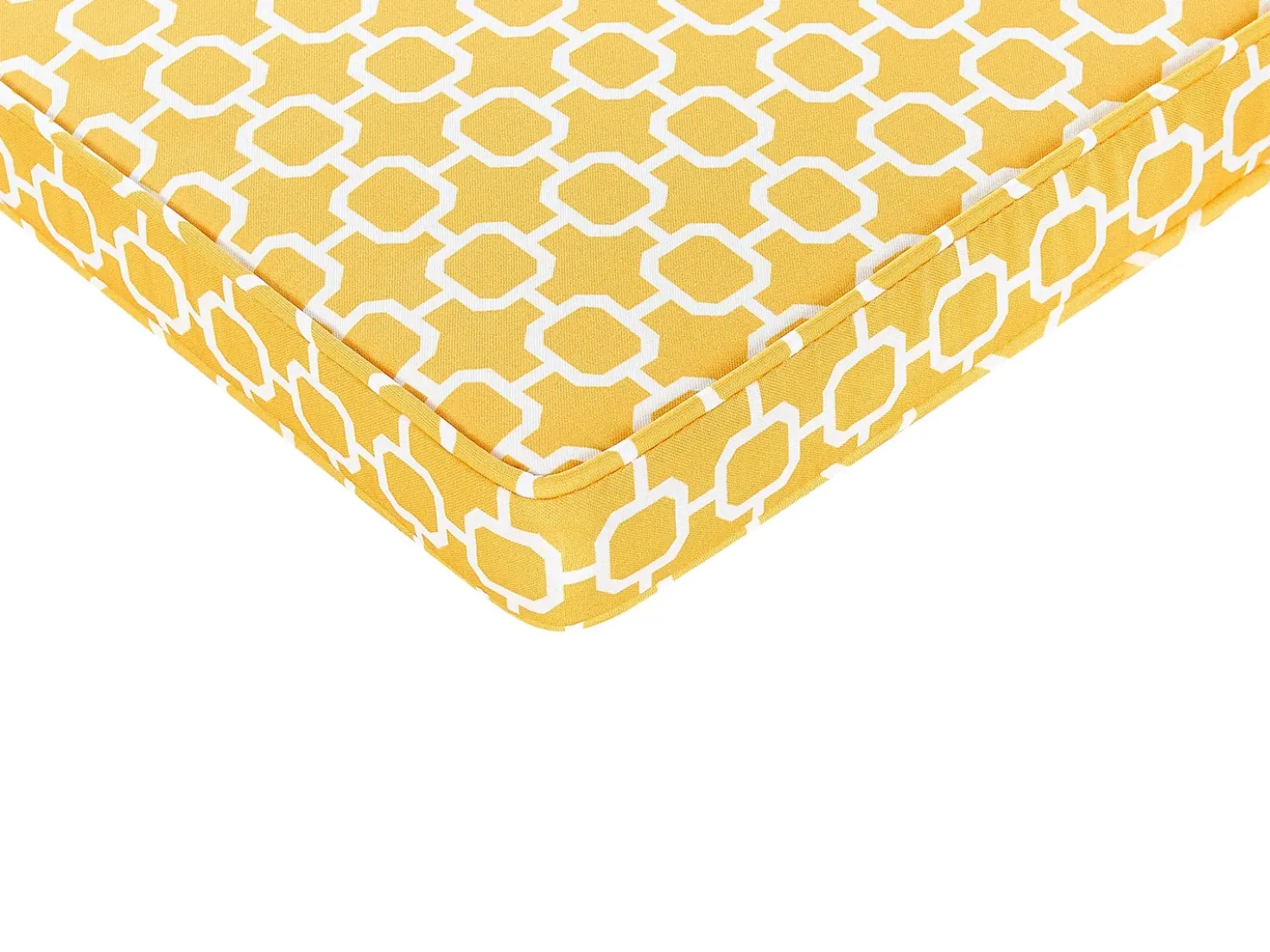 Set di 2 cuscini per sedie TERNI 37 x 34 cm Giallo