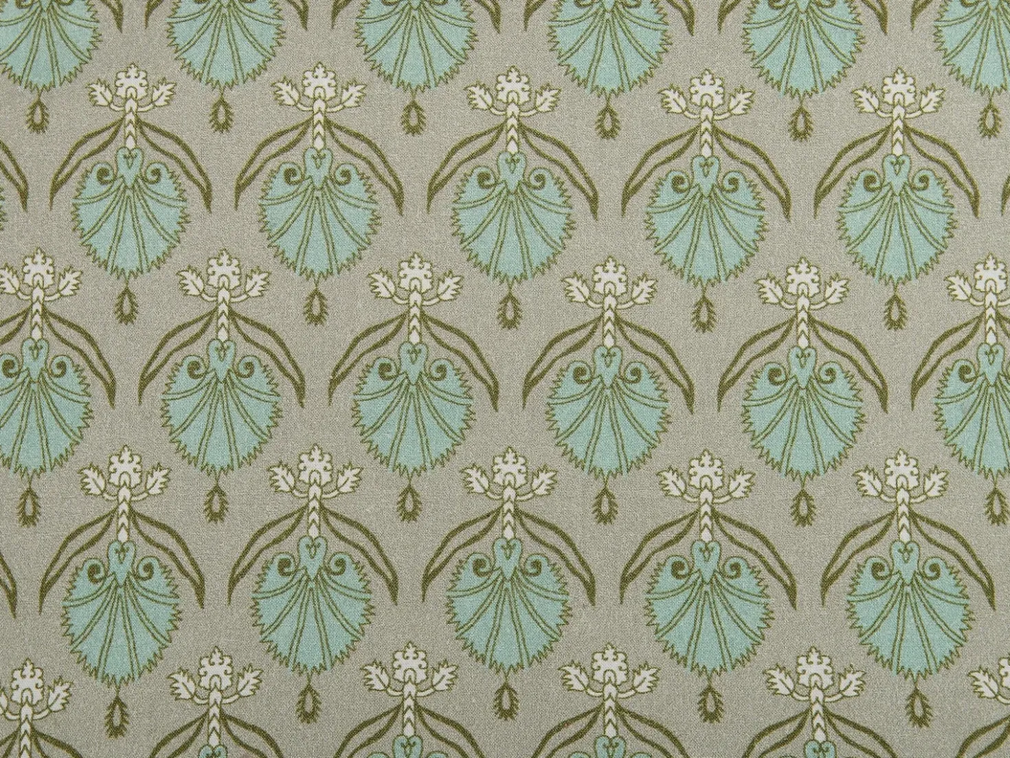 Set di 2 cuscini PICTUS Velluto 45 x 45 cm Verde Trama di piante