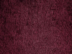 Set di 2 cuscini PILEA Finta pelliccia 45 x 45 cm Bordeaux Tinta unita