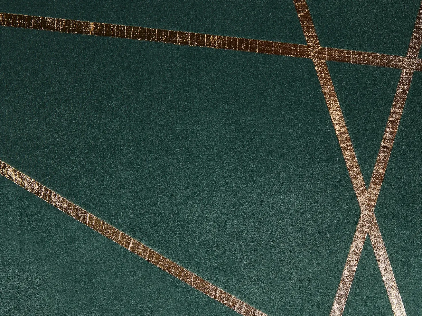 Set di 2 cuscini PINUS Velluto 45 x 45 cm Verde scuro Trama geometrica