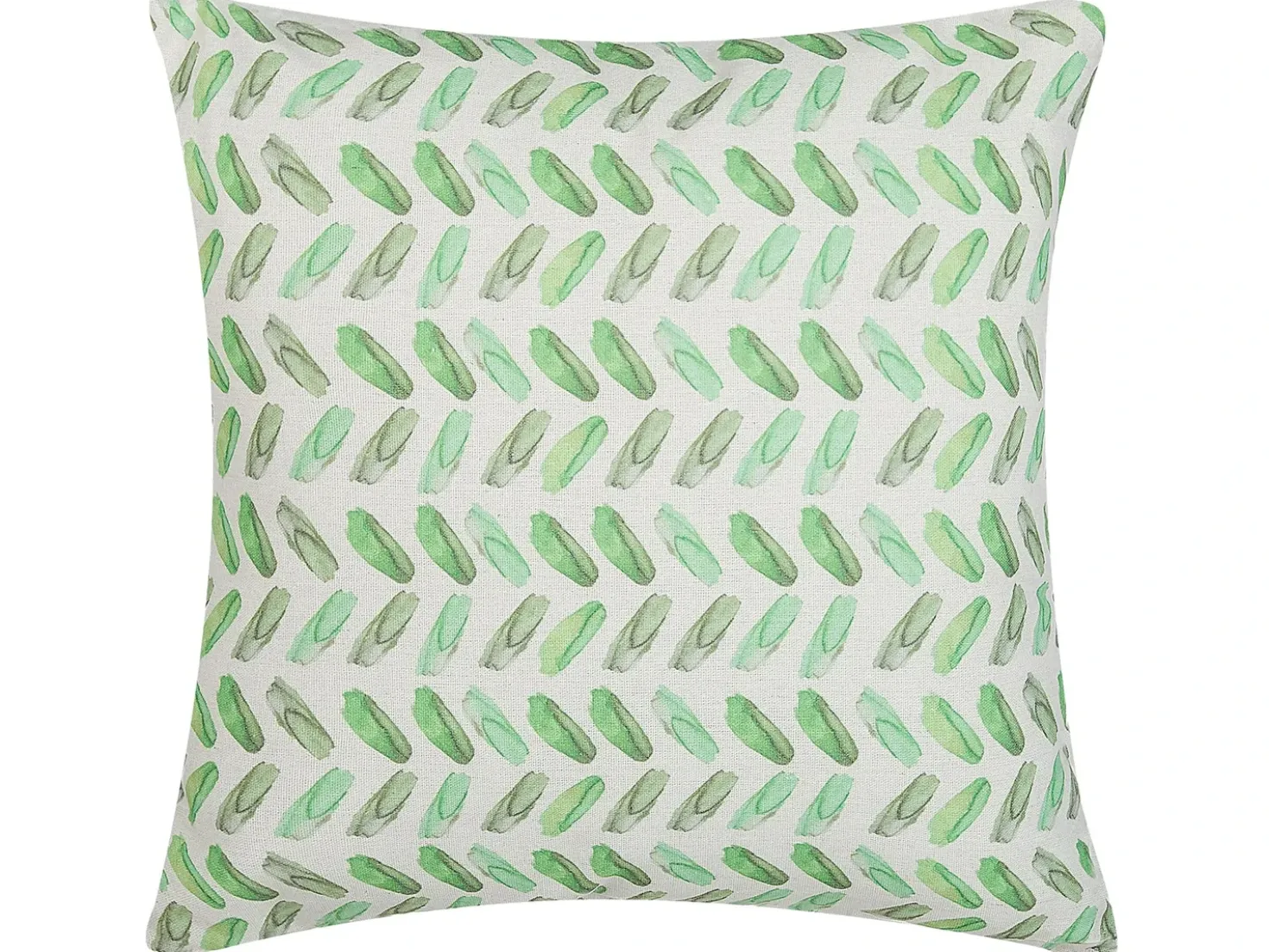 Set di 2 cuscini PRUNUS 45 x 45 cm Verde Trama astratta