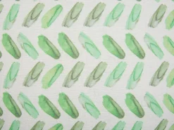 Set di 2 cuscini PRUNUS 45 x 45 cm Verde Trama astratta