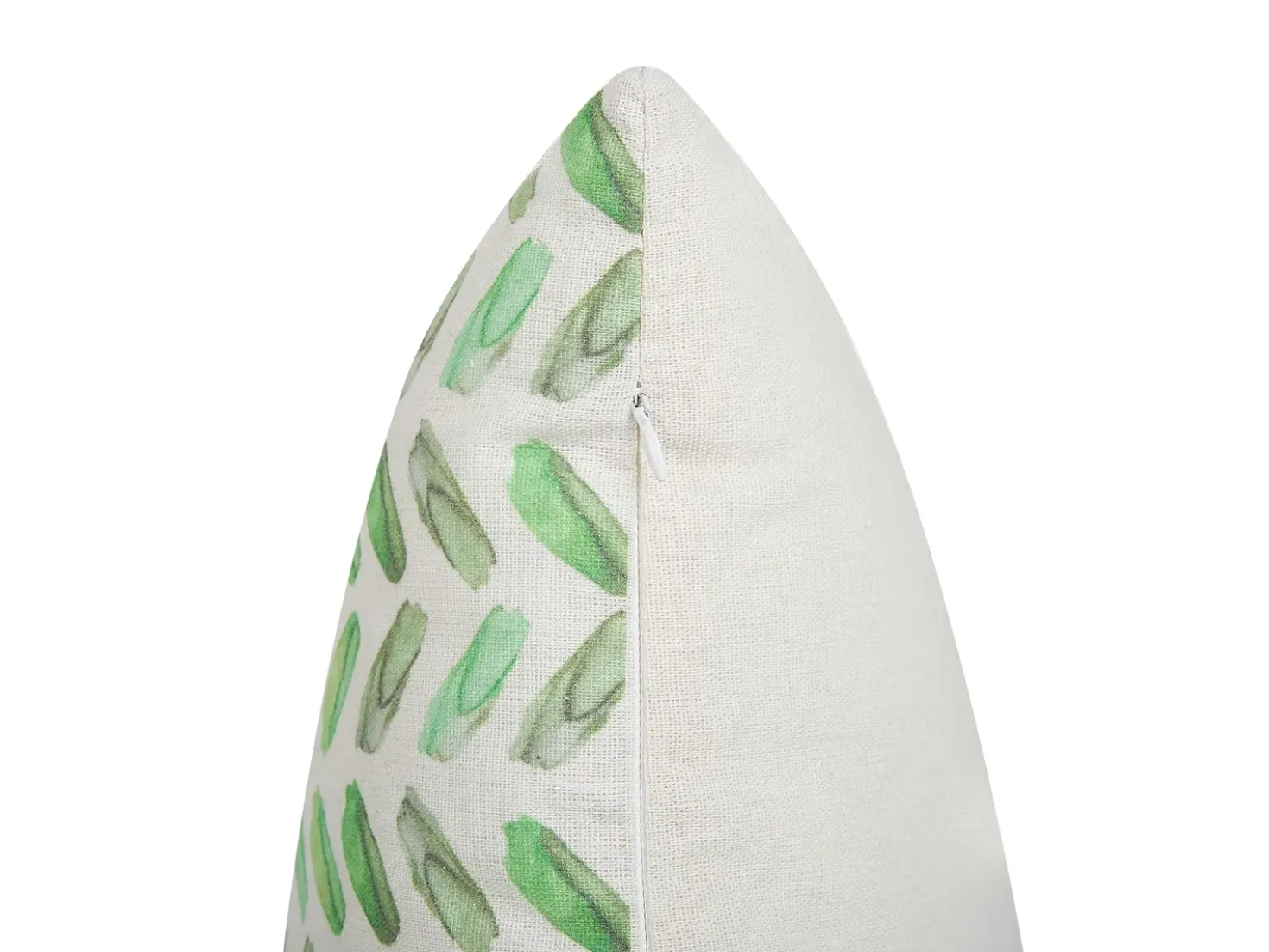 Set di 2 cuscini PRUNUS 45 x 45 cm Verde Trama astratta