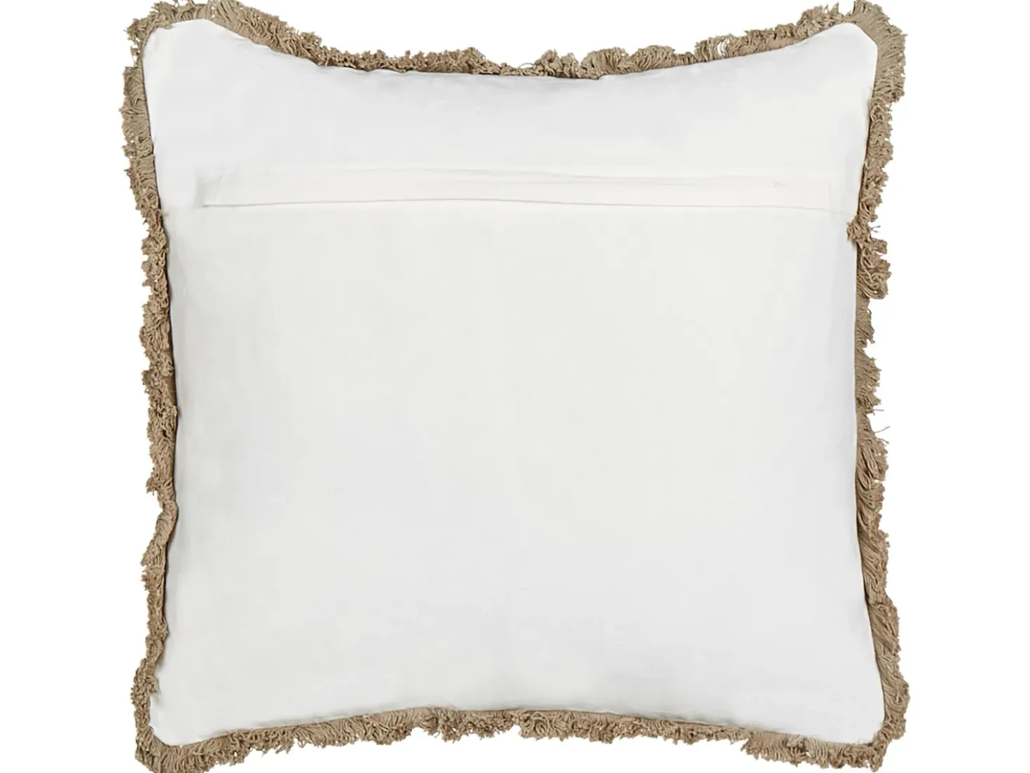 Set di 2 cuscini PSILOTALES Cotone 45 x 45 cm Beige Trama floreale
