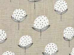 Set di 2 cuscini PSILOTALES Cotone 45 x 45 cm Beige Trama floreale