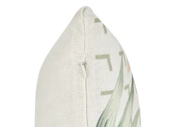 Set di 2 cuscini RHAPIS 45 x 45 cm Verde Trama di piante