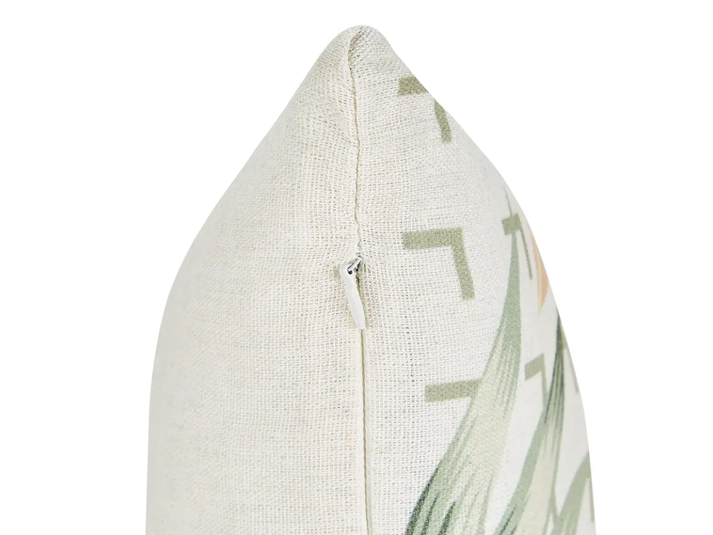 Set di 2 cuscini RHAPIS 45 x 45 cm Verde Trama di piante