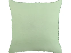 Set di 2 cuscini RHOEO Cotone 45 x 45 cm Verde chiaro