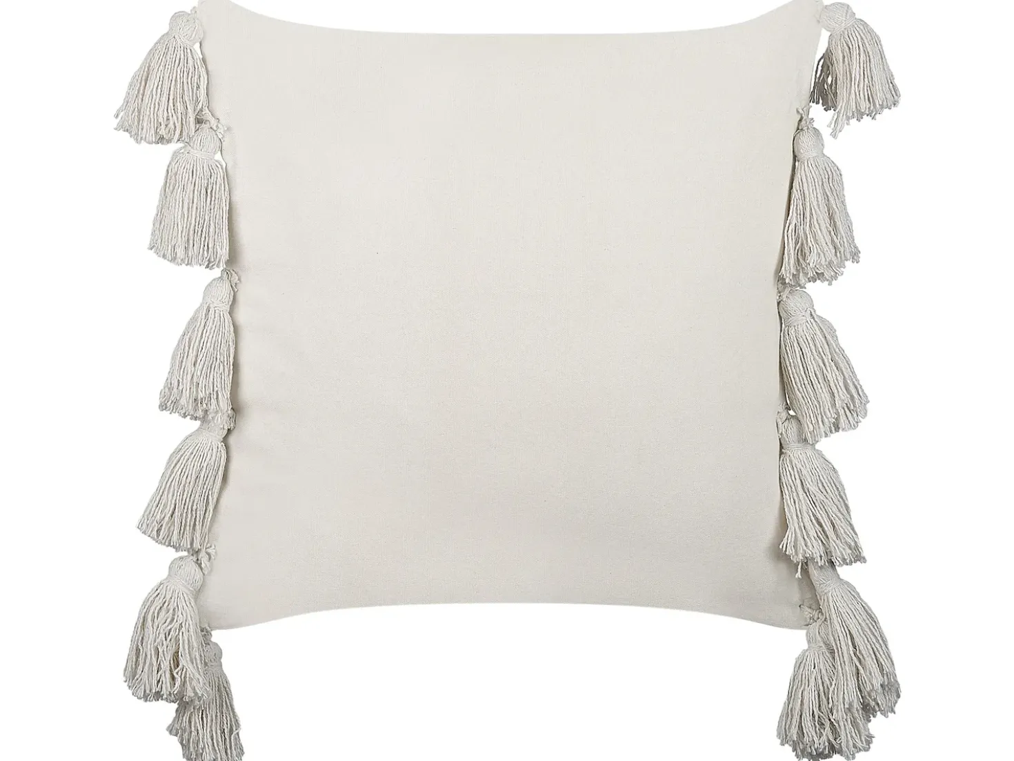 Set di 2 cuscini ROCHEA Cotone 45 x 45 cm Nero A strisce