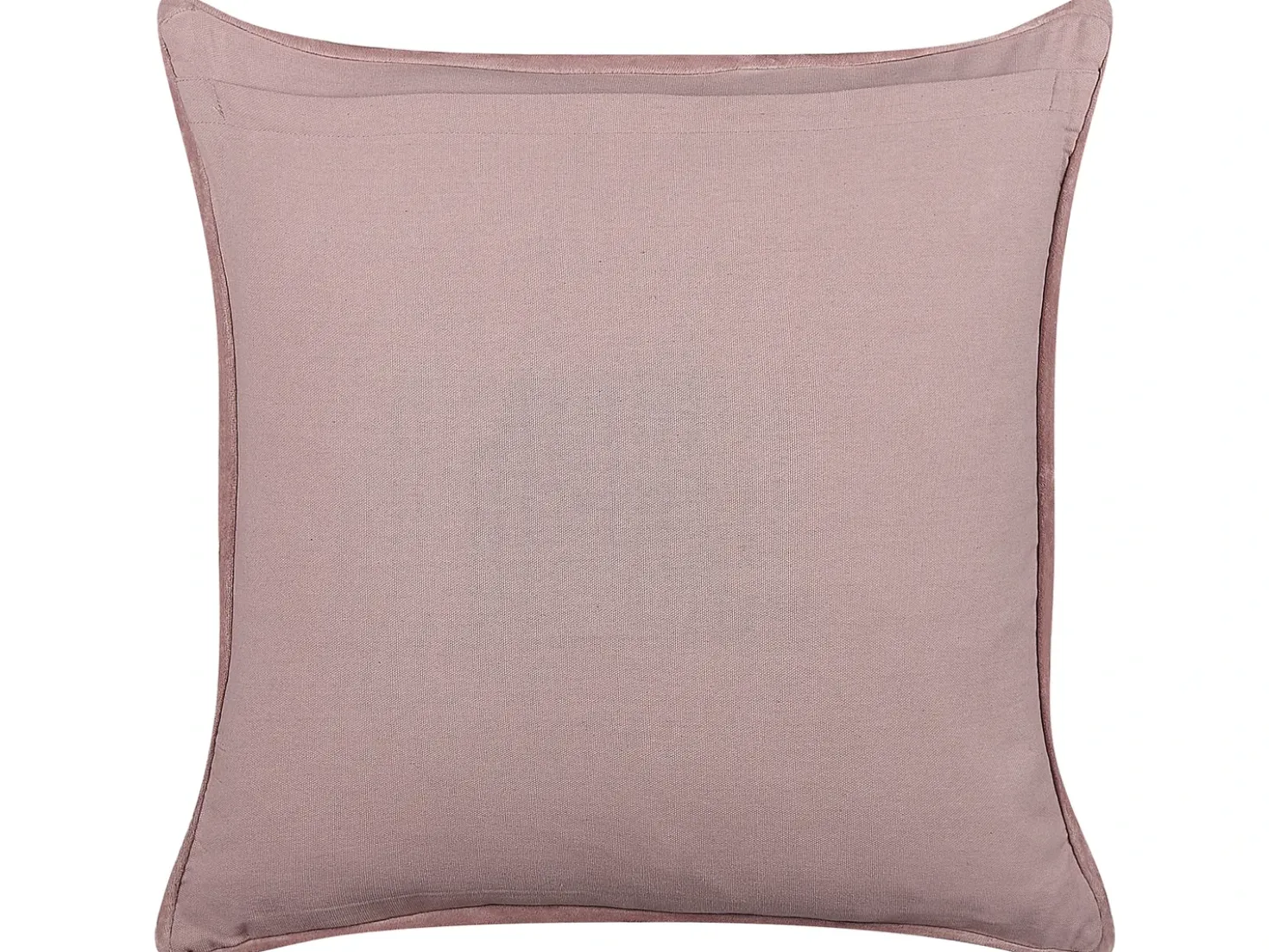 Set di 2 cuscini ROMNEYA Velluto 45 x 45 cm Rosa Trama floreale