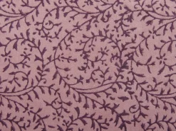 Set di 2 cuscini ROMNEYA Velluto 45 x 45 cm Rosa Trama floreale