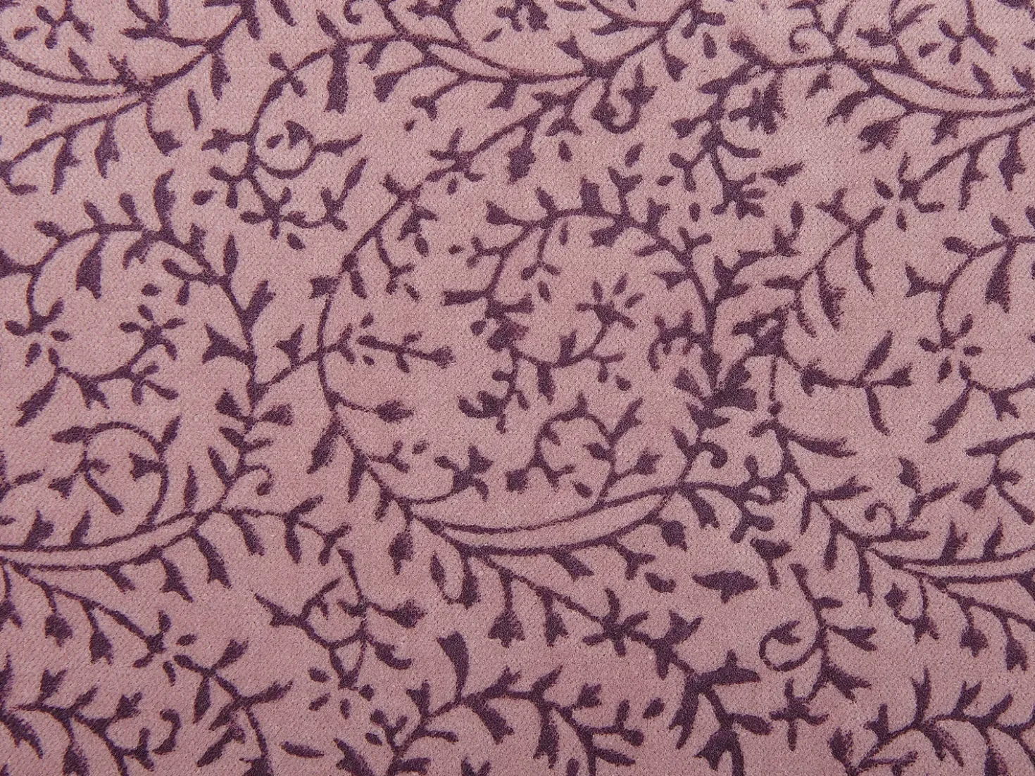 Set di 2 cuscini ROMNEYA Velluto 45 x 45 cm Rosa Trama floreale
