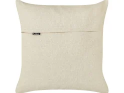 Set di 2 cuscini ROSEMARY Cotone 45 x 45 cm Verde oliva Trama floreale