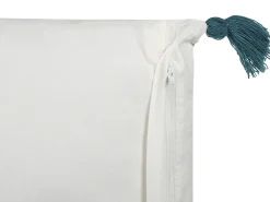 Set di 2 cuscini RUMEX Cotone 45 x 45 cm Blu Trama floreale