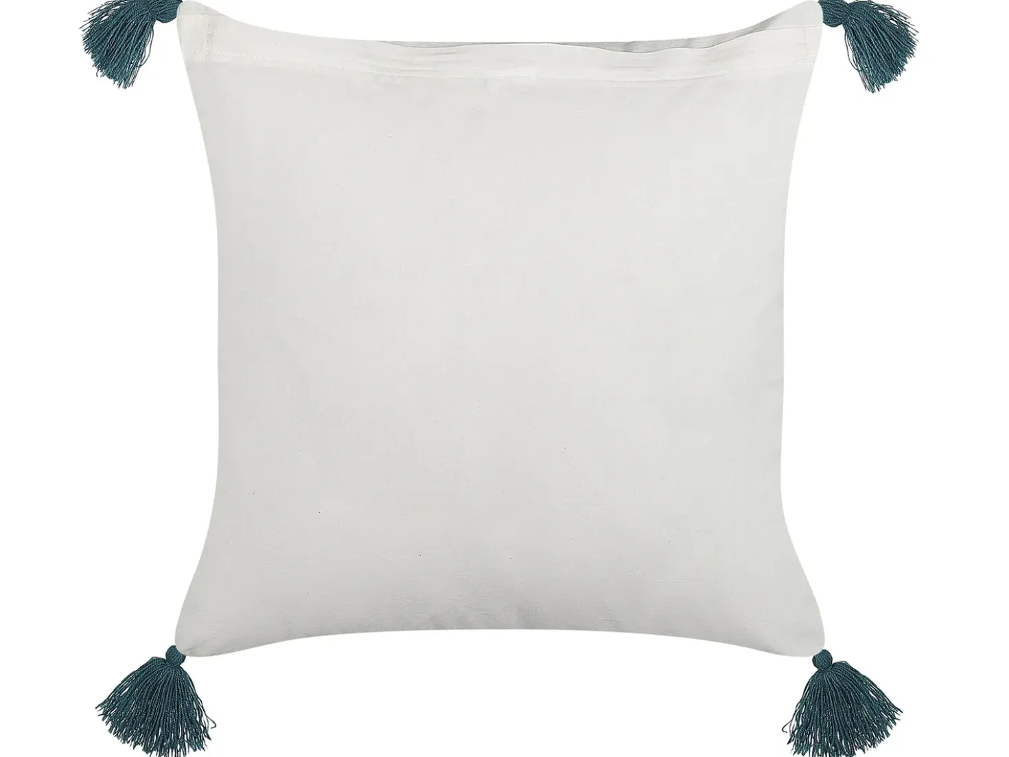 Set di 2 cuscini RUMEX Cotone 45 x 45 cm Blu Trama floreale