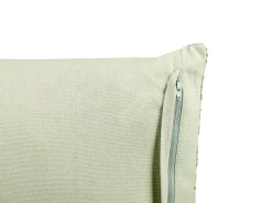 Set di 2 cuscini RUNGIA Velluto 45 x 45 cm Verde Trama floreale