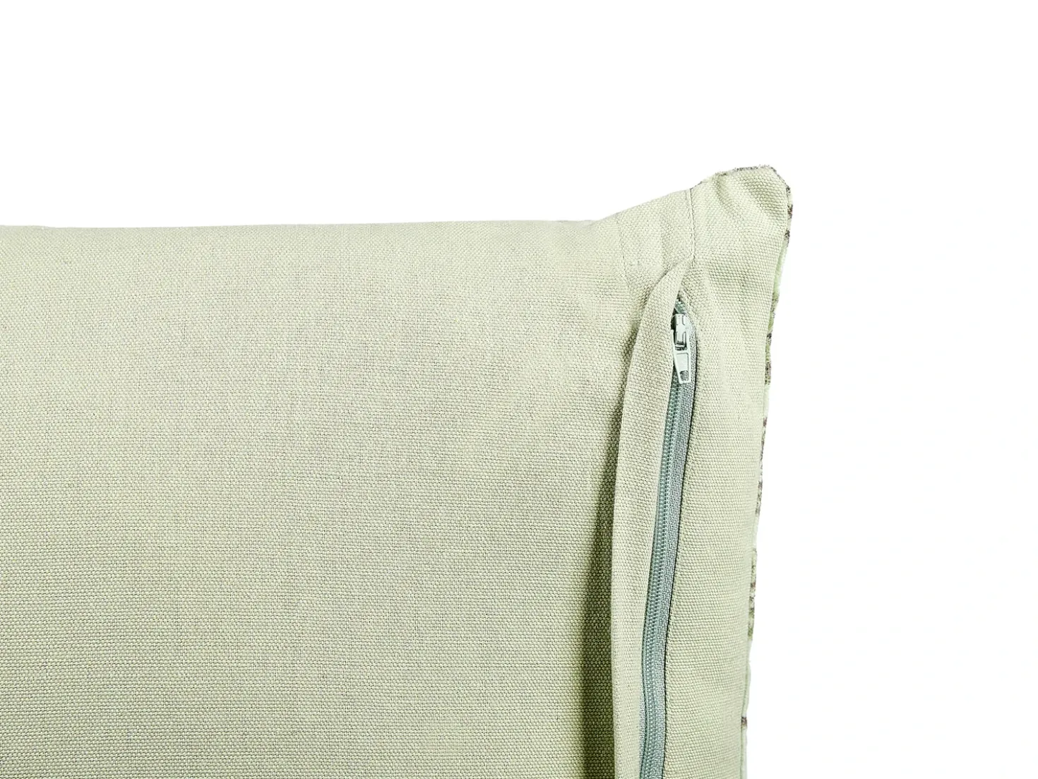 Set di 2 cuscini RUNGIA Velluto 45 x 45 cm Verde Trama floreale