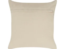 Set di 2 cuscini SAFI Cotone 50 x 50 cm Blu Trama geometrica