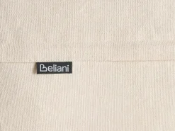 Set di 2 cuscini SARACA Cotone 45 x 45 cm Nero/Beige Trama geometrica