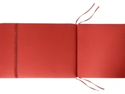 Set di 6 cuscini schienale/seduta JAVA/AMANTEA PREMIUM 50 x 71 cm Rosso