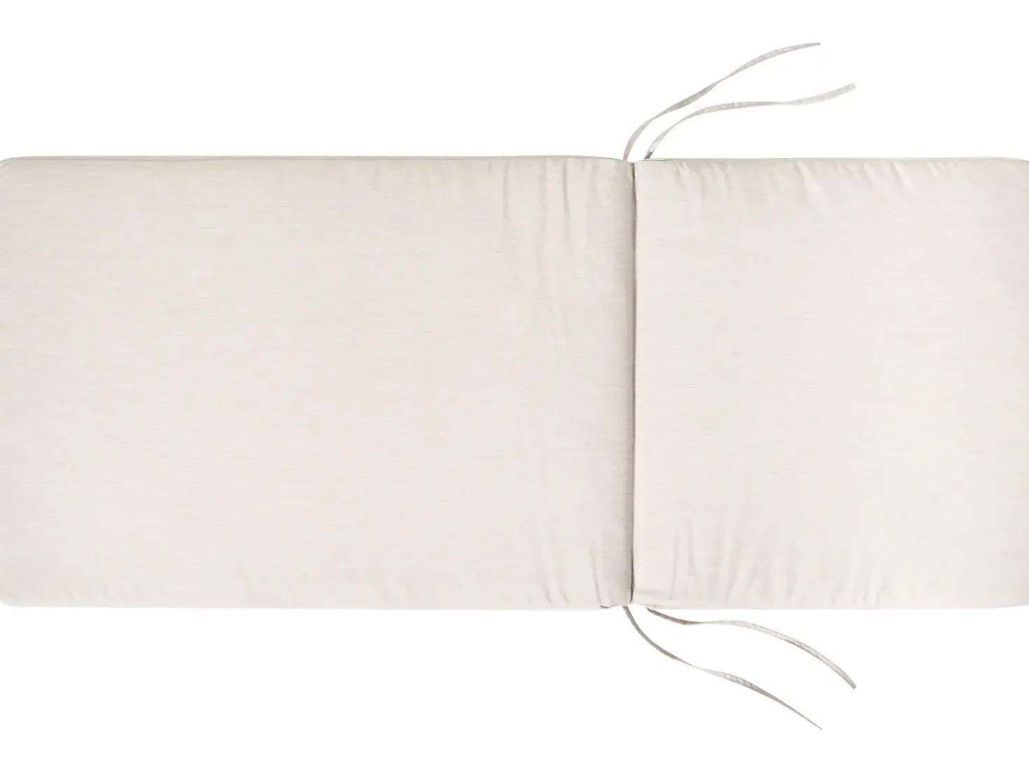 Set di 6 cuscini schienale/seduta JAVA/AMANTEA PREMIUM 50 x 71 cm Beige chiaro