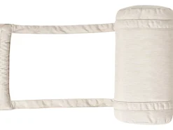 Set di 6 cuscini schienale/seduta JAVA/AMANTEA PREMIUM 50 x 71 cm Beige chiaro