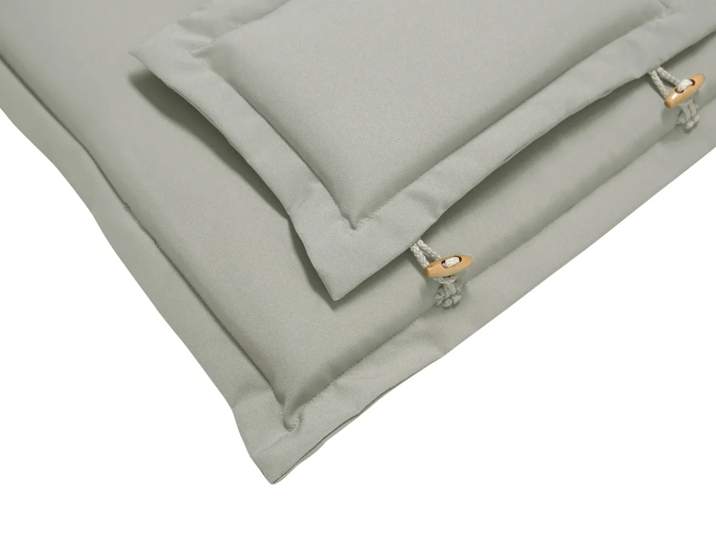 Set di 6 Cuscini Schiena/Seduta JAVA/AMANTEA 50 x 70 cm Tortora