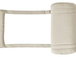 Set di 2 cuscini Schiena/Seduta JAVA/AMANTEA PREMIUM 50 x 71 cm Tortora