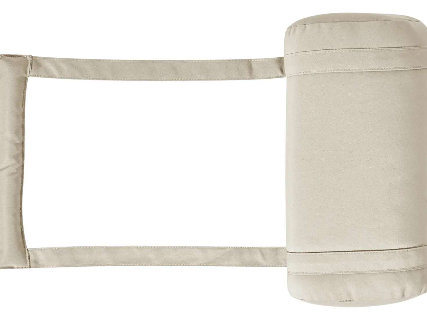 Set di 2 cuscini Schiena/Seduta JAVA/AMANTEA PREMIUM 50 x 71 cm Tortora