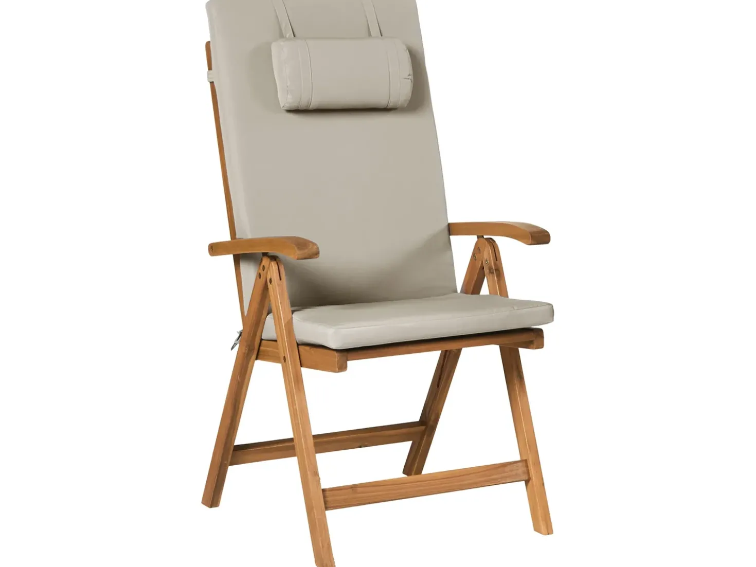Set di 2 cuscini Schiena/Seduta JAVA/AMANTEA PREMIUM 50 x 71 cm Tortora
